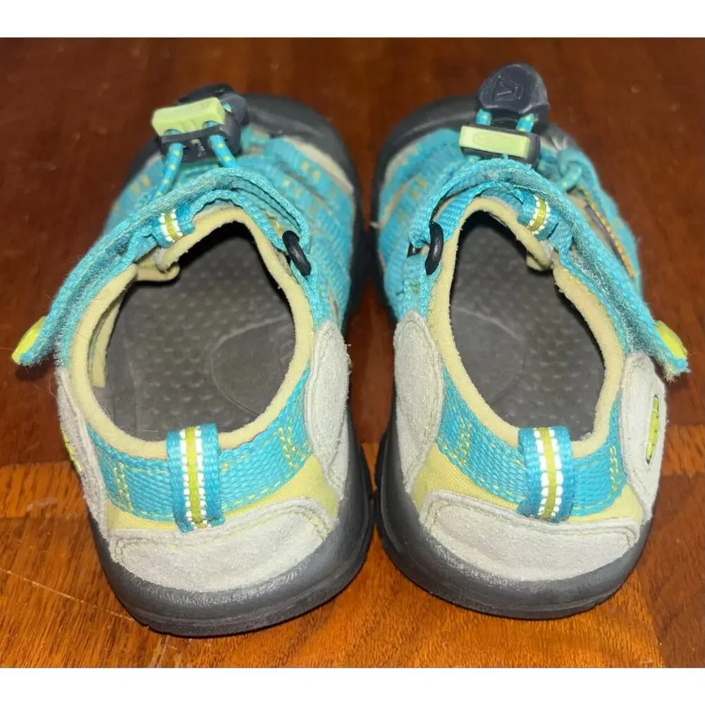 Keen Newport H2 Sandals Kids’ blue green toddler (size 8)